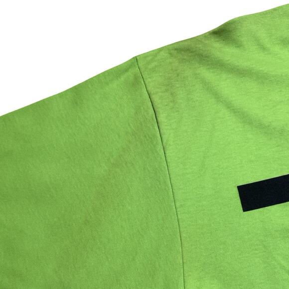 Vintage 1990s Boss By I.G. Design Spell Out Graphic Baggy Green T-Shirt 2XL - Picture 5 of 7